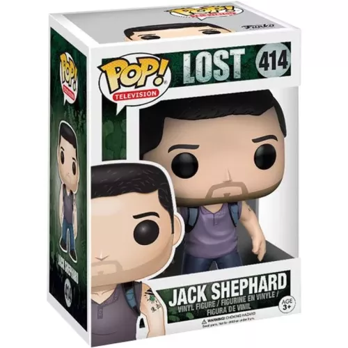 Funko Pop! Jack Shephard #414 Lost Television Vinyl Figure Box