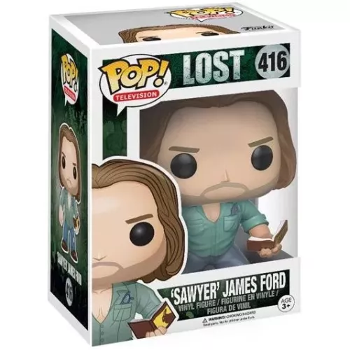 Funko Pop! Sawyer' James Ford #416 Lost Television Box