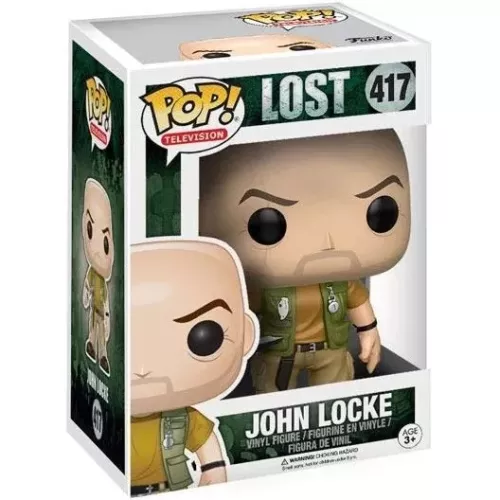 Funko Pop! John Locke #417 Lost Television Vinyl Figure Box