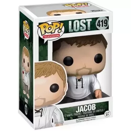 Funko Pop! Jacob #419 Lost Television Vinyl Figure Box