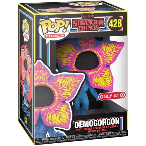 Funko Pop! Demogorgon #428 Blacklight Netflix Stranger Things Box
