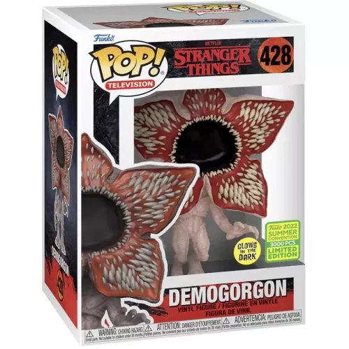 Funko Pop! Demogorgon #428 Glows in the Dark Netflix Stranger Things Box