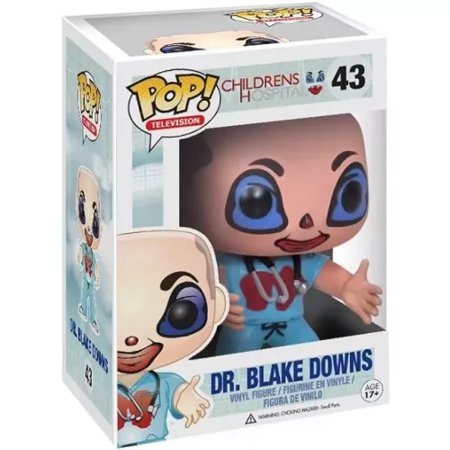 Funko Pop! Dr. Blake Downs #43 Childrens Hospital Television Box