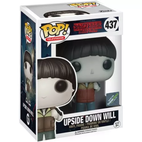 Funko Pop! Upside Down Will #437 A Netflix Original Series Stranger Things Box