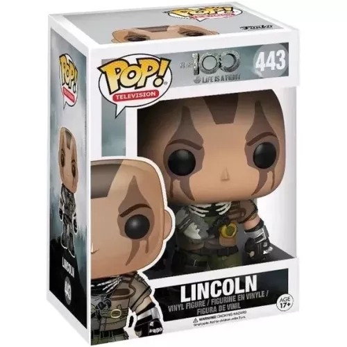 Funko Pop! Lincoln #443 The 100 Life is a Fight Television Box