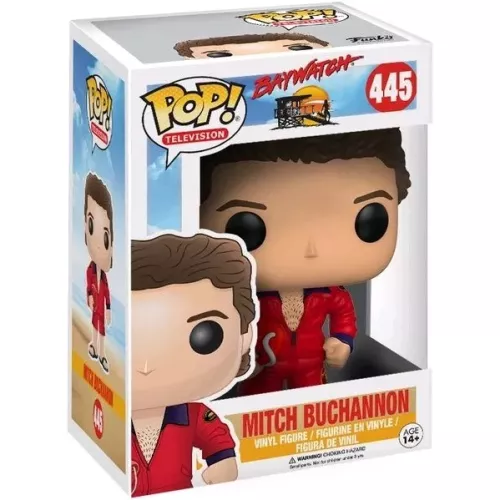 Funko Pop! Mitch Buchannon #445 Baywatch Television Box