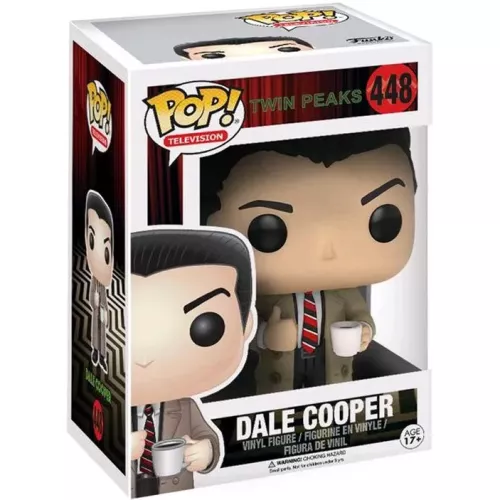 Funko Pop! Dale Cooper #448 Twin Peaks Television Vinyl Figure Box
