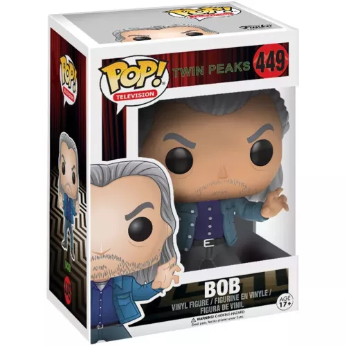 Funko Pop! Bob #449 Twin Peaks Television Vinyl Figure Box