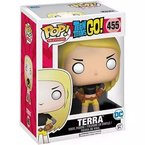 Funko Pop! Terra #455 Teen Titans Go! Television Vinyl Figure Box