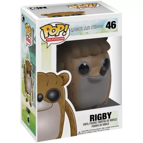 Funko Pop! Rigby #46 Regular Show Television Vinyl Figure Box