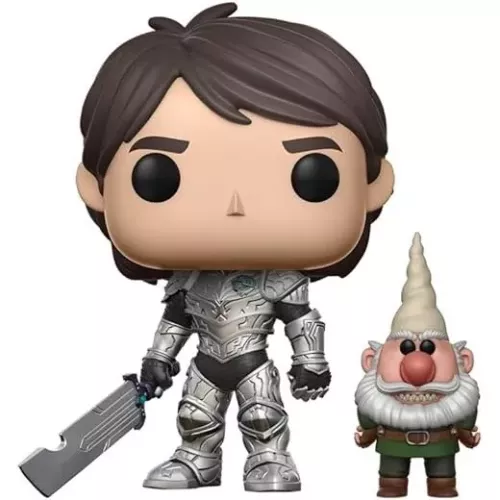 Funko Pop! Jim with Gnome #466 Dreamworks Trollhunters from Guillermo del Toro
