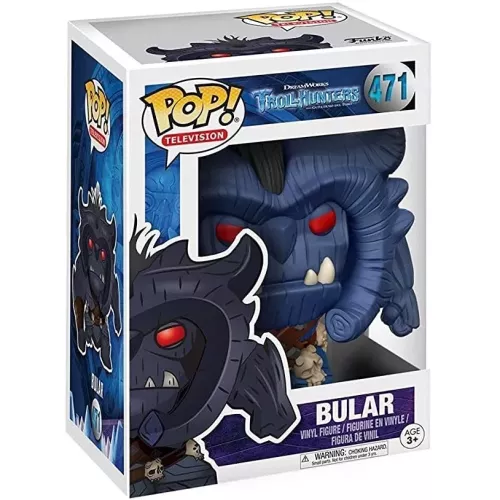 Funko Pop! Bular #471 Dreamworks Trollhunters from Guillermo del Toro Box