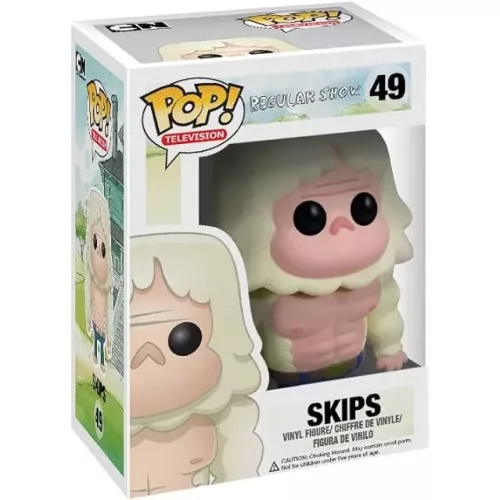 Funko Pop! Skips #49 Regular Show Television Vinyl Figure Box