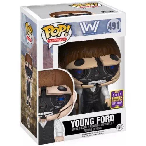 Funko Pop! Young Ford #491 Westworld Television Vinyl Figure Box