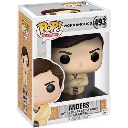 Funko Pop! Anders #493 Workaholics Television Vinyl Figure Box