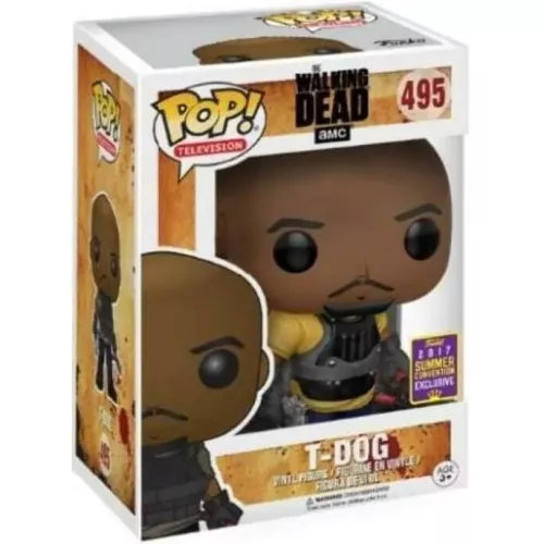 Funko Pop! T-Dog #495 The Walking Dead AMC Television Box