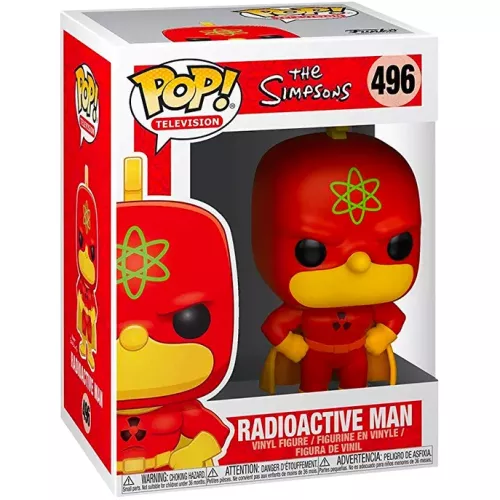 Funko Pop! Radioactive Man #496 The Simpsons Television Box