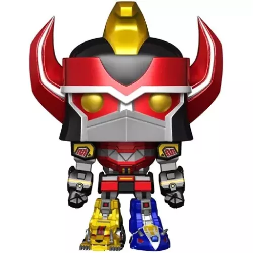 Funko Pop! Megazord #497 6 Inch Metallic Mighty Morphin Power Rangers