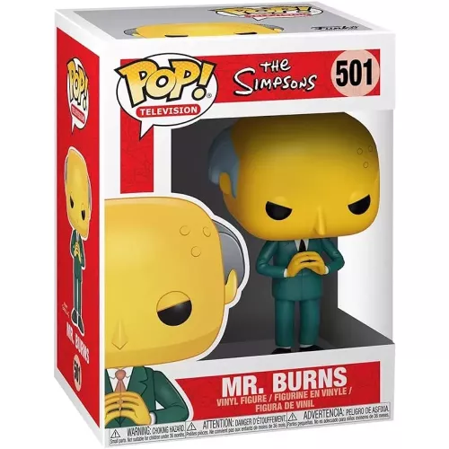 Funko Pop! Mr. Burns #501 The Simpsons Television Vinyl Figure Box