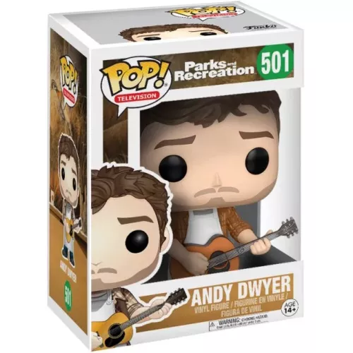 Funko Pop! Andy Dwyer #501 Parks and Recreation Television Box