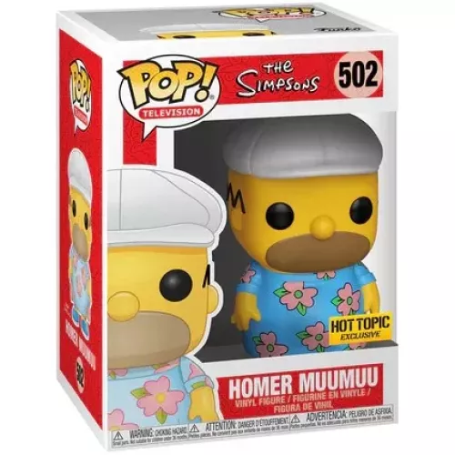Funko Pop! Homer Muumuu #502 The Simpsons Television Box