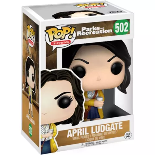 Funko Pop! April Ludgate #502 Parks and Recreation Box