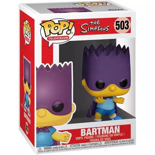 Funko Pop! Bartman #503 The Simpsons Television Vinyl Figure Box