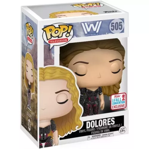 Funko Pop! Dolores #505 Westworld Television Vinyl Figure Box