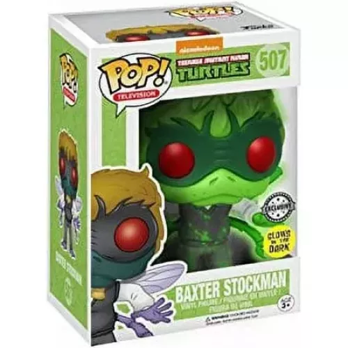 Funko Pop! Baxter Stockman #507 Glows in the Dark Nickelodeon Teenage Mutant Ninja Turtles Box