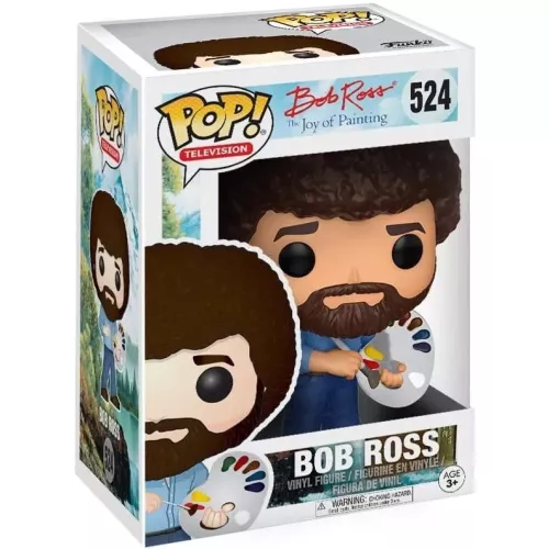 Funko Pop! Bob Ross #524 Bob Ross The Joy of Painting Box