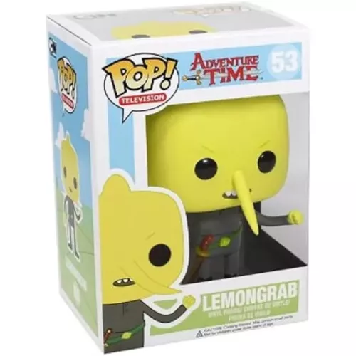 Funko Pop! Lemongrab #53 Adventure Time Television Box