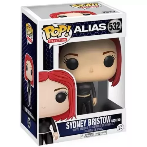 Funko Pop! Sydney Bristow Redhead #532 Alias Television Box