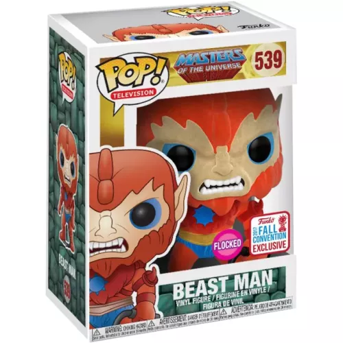 Funko Pop! Beast Man #539 Flocked Masters of the Universe Box