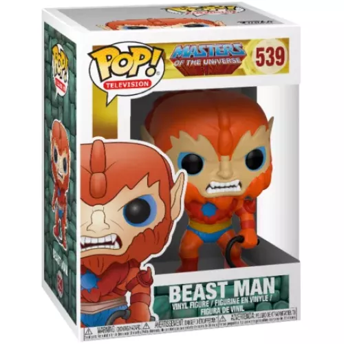 Funko Pop! Beast Man #539 Masters of the Universe Television Box