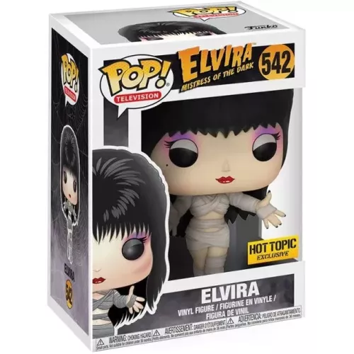 Funko Pop! Elvira #542 Mummy Elvira Mistress of the Dark Box