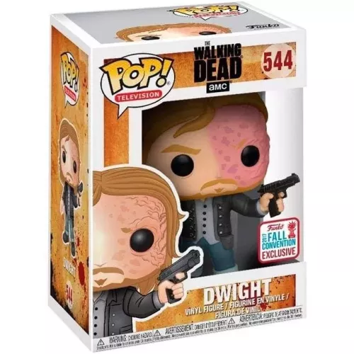 Funko Pop! Dwight #544 Burnt Face The Walking Dead AMC Box