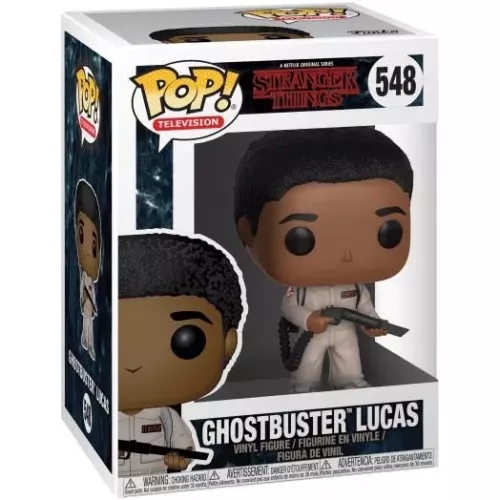 Funko Pop! Ghostbuster Lucas #548 A Netflix Original Series Stranger Things Box