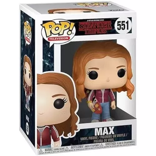 Funko Pop! Max #551 A Netflix Original Series Stranger Things Box