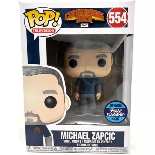 Funko Pop! Michael Zapcic #554 Comic Book Men AMC Television Box