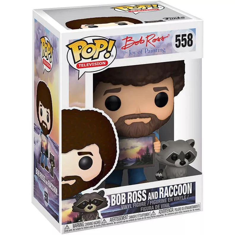 Bob Ross and Raccoon Box