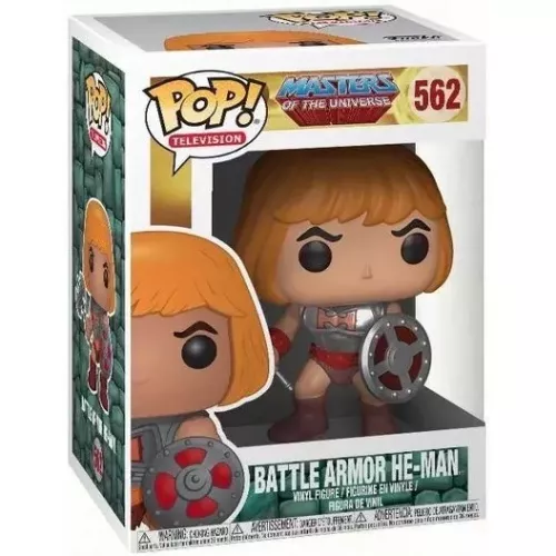 Funko Pop! Battle Armor He-Man #562 Masters of the Universe Box
