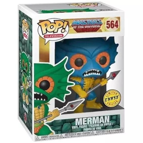 Funko Pop! Merman #564 Blue Chase Masters of the Universe Box