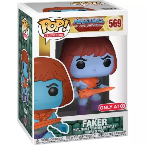 Funko Pop! Faker #569 Masters of the Universe Television Box