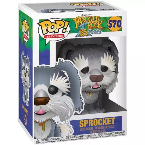 Funko Pop! Sprocket #570 Jim Henson's Fraggle Rock 35 Years Box