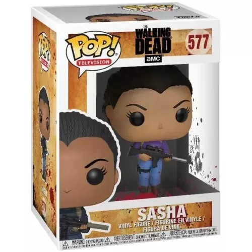 Funko Pop! Sasha #577 The Walking Dead AMC Television Box