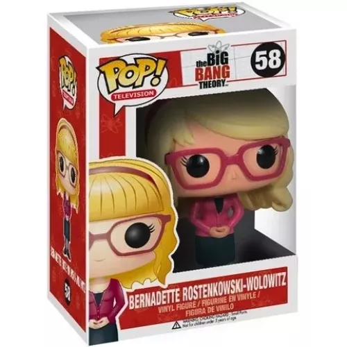 Funko Pop! Bernadette Rostenkowski-Wolowitz #58 The Big Bang Theory Box