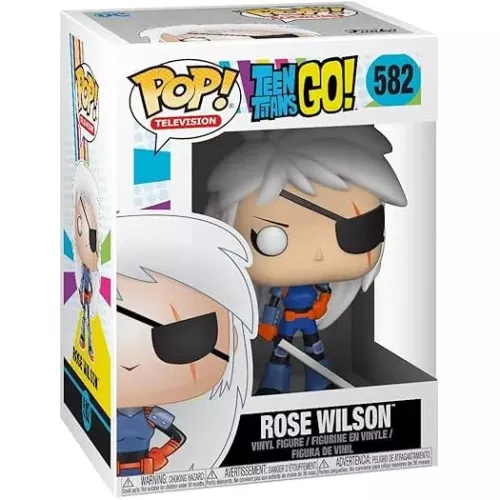 Funko Pop! Rose Wilson #582 Teen Titans Go! Television Box