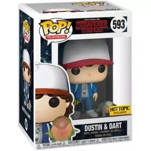 Funko Pop! Dustin & Dart #593 A Netflix Original Series Stranger Things Box