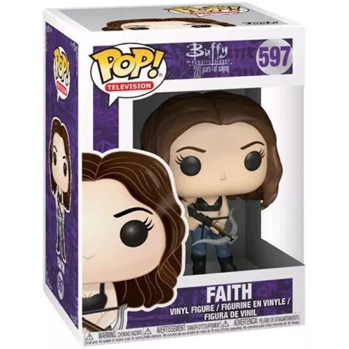 Funko Pop! Faith #597 Buffy the Vampire Slayer 20 Years of Slaying Box