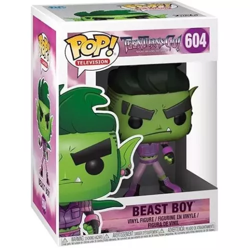 Funko Pop! Beast Boy #604 Teen Titans Go! Night Begins to Shine Box